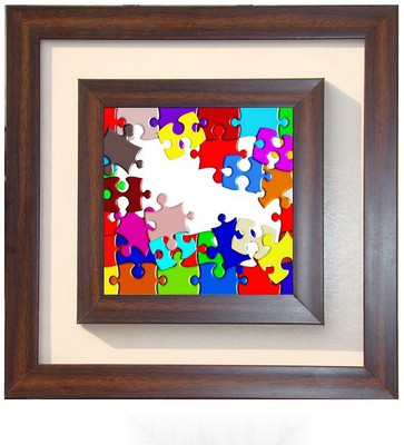 

Lila Painting DVL- S- 791 With Wooden Frame Canvas Art(12 inch X 12 inch)
