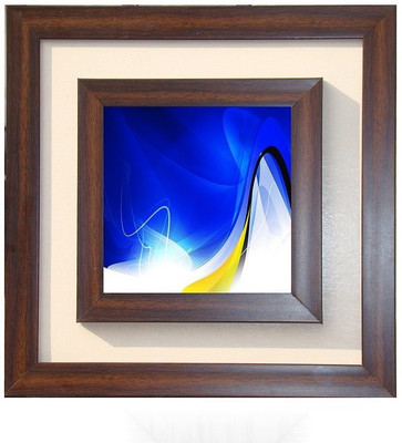 

Lila Painting DVL- M- 273 With Wooden Frame Canvas Art(15 inch X 15 inch)