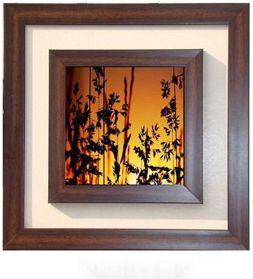 

Lila Painting DVL- L- 306 With Wooden Frame Canvas Art(18 inch X 18 inch)