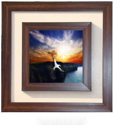 

Lila Painting DVL- S- 452 With Wooden Frame Canvas Art(12 inch X 12 inch)