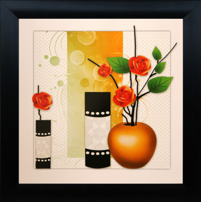 67% OFF on SAF Flowers Set Canvas Painting(12 inch x 12 inch) 67% OFF on SAF Flowers Set Canvas Painting(12 inch x 12 inch)