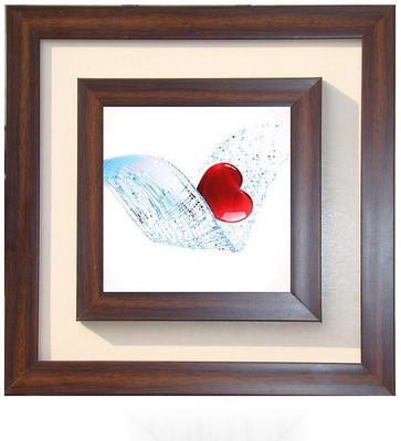 

Lila Painting DVL- M- 608 With Wooden Frame Canvas Art(15 inch X 15 inch)