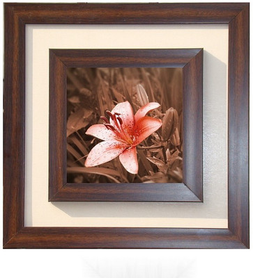 

Lila Painting DVL- M-1031 With Wooden Frame Canvas Art(15 inch X 15 inch)