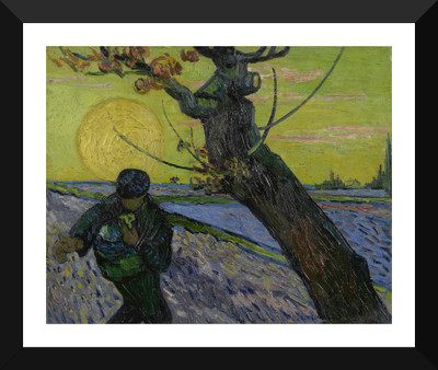 

Tallenge - Van Gogh - The Sower - Framed A3 Size Poster Paper Print(17 inch X 12 inch, Framed)
