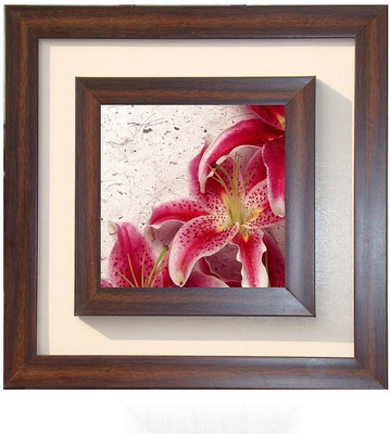 

Lila Painting DVL- M- 660 With Wooden Frame Canvas Art(15 inch X 15 inch)