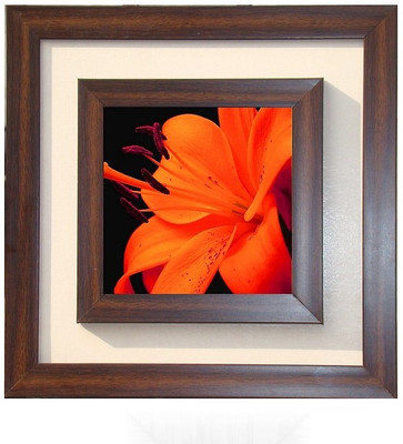 

Lila Painting DVL- S- 466 With Wooden Frame Canvas Art(12 inch X 12 inch)
