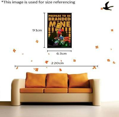Paintcollar Ari Gold L Canvas Painting(36 inch x 24 inch) available at flipkart for Rs.9999