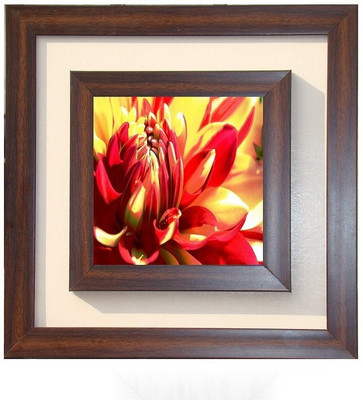 

Lila Painting DVL- M- 416 With Wooden Frame Canvas Art(15 inch X 15 inch)