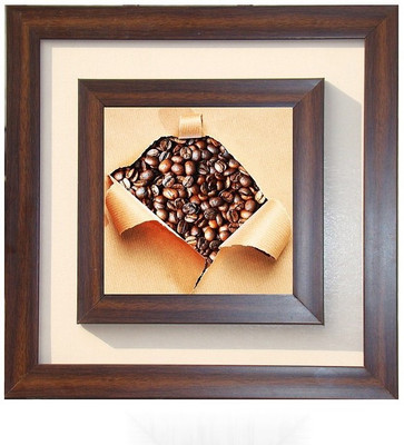 

Lila Painting DVL- S- 214 With Wooden Frame Canvas Art(12 inch X 12 inch)