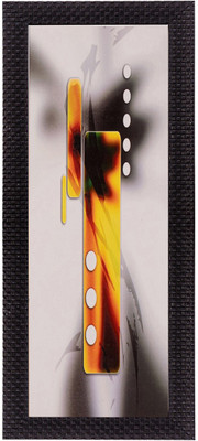 eCraftIndia Abstract Matt Texture Framed UV Canvas 16 inch x 7 inch Painting(With Frame)