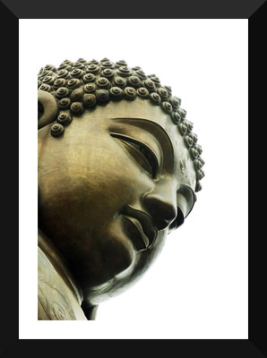 

Tallenge - Buddha Bless You - Framed A3 Size Poster Paper Print(17 inch X 12 inch, Framed)