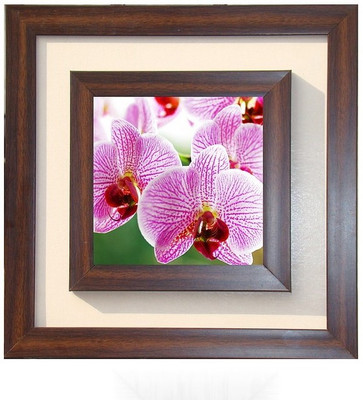 

Lila Painting DVL- M- 803 With Wooden Frame Canvas Art(15 inch X 15 inch)