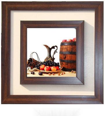 

Lila Painting DVL- S- 729 With Wooden Frame Canvas Art(12 inch X 12 inch)
