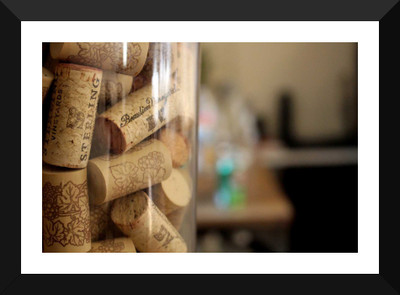 

Tallenge - Corks - Bar Art - Framed A3 Size Poster Paper Print(17 inch X 12 inch, Framed)