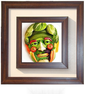 

Lila Painting DVL- M- 620 With Wooden Frame Canvas Art(15 inch X 15 inch)