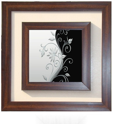 

Lila Painting DVL- M- 282 With Wooden Frame Canvas Art(15 inch X 15 inch)