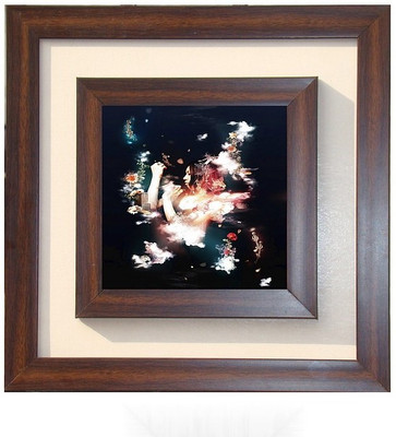 

Lila Painting DVL- M- 385 With Wooden Frame Canvas Art(15 inch X 15 inch)