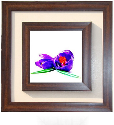 

Lila Painting DVL- L-1128 With Wooden Frame Canvas Art(18 inch X 18 inch)