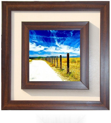 

Lila Painting DVL- L-1124 With Wooden Frame Canvas Art(18 inch X 18 inch)