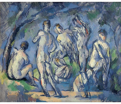 

Tallenge Modern Masters Collection - Seven Bathers by Paul Cézanne - A3 Size Premium Quality Rolled Poster Paper Print(16.5 inch X 11.7 inch, Rolled)
