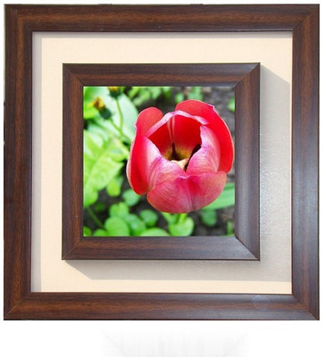 

Lila Painting DVL- M- 761 With Wooden Frame Canvas Art(15 inch X 15 inch)