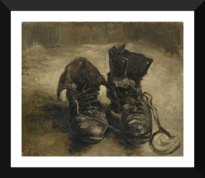 

Tallenge - Van Gogh - Shoes - Framed A3 Size Poster Paper Print(17 inch X 12 inch, Framed)
