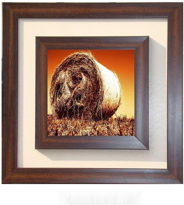 

Lila Painting DVL- M- 630 With Wooden Frame Canvas Art(15 inch X 15 inch)