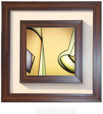 

Lila Painting DVL- S- 565 With Wooden Frame Canvas Art(12 inch X 12 inch)