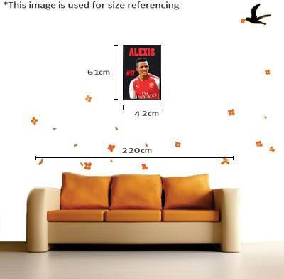 Paintcollar Alexis Sanchez M Canvas Painting(24 inch x 18 inch) available at flipkart for Rs.5499