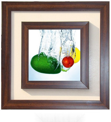 

Lila Painting DVL- L- 612 With Wooden Frame Canvas Art(18 inch X 18 inch)