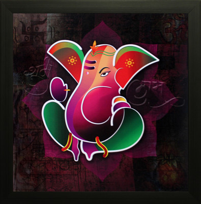 77 Off On Saf Ganesh Ji Oil 12 Inch X 12 Inch Painting On