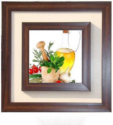 

Lila Painting DVL- M- 715 With Wooden Frame Canvas Art(15 inch X 15 inch)