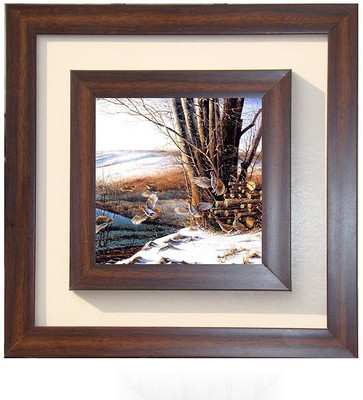 

Lila Painting DVL- S-1148 With Wooden Frame Canvas Art(12 inch X 12 inch)