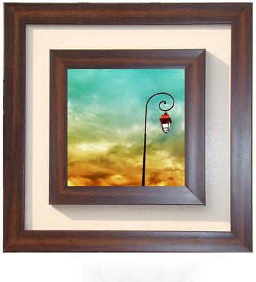 

Lila Painting DVL- S-1060 With Wooden Frame Canvas Art(12 inch X 12 inch)
