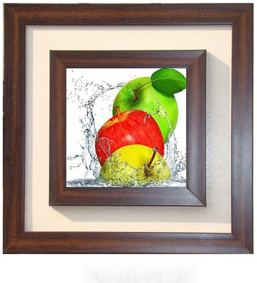 

Lila Painting DVL- L- 287 With Wooden Frame Canvas Art(18 inch X 18 inch)