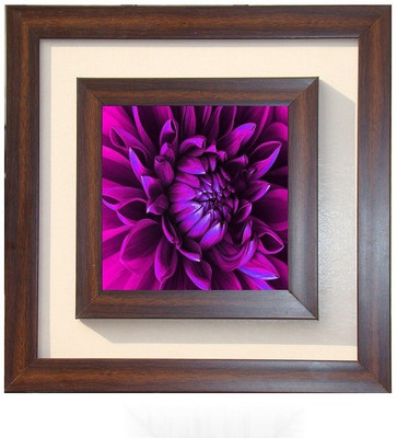

Lila Painting DVL- L- 449 With Wooden Frame Canvas Art(18 inch X 18 inch)