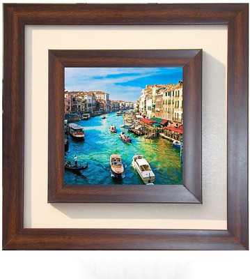 Lila Painting DVL- S- 615 With Wooden Frame Canvas Art(12 inch X 12 inch)