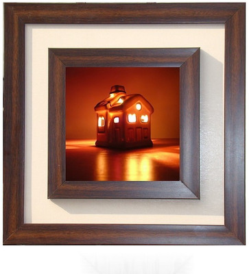 

Lila Painting DVL- L-1059 With Wooden Frame Canvas Art(18 inch X 18 inch)
