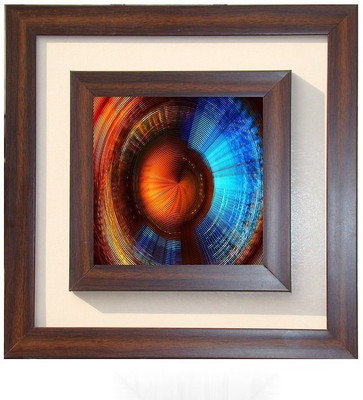 

Lila Painting DVL- S- 557 With Wooden Frame Canvas Art(12 inch X 12 inch)