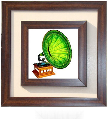 

Lila Painting DVL- S-1090 With Wooden Frame Canvas Art(12 inch X 12 inch)