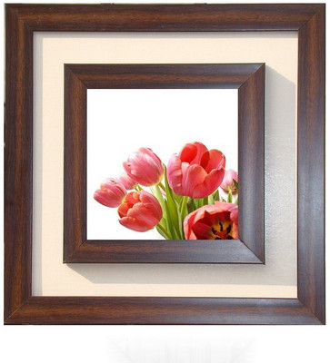 

Lila Painting DVL- S-1057 With Wooden Frame Canvas Art(12 inch X 12 inch)