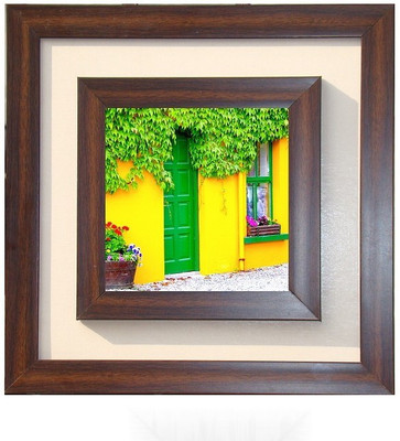 

Lila Painting DVL- M-1107 With Wooden Frame Canvas Art(15 inch X 15 inch)