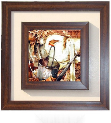 

Lila Painting DVL- L- 277 With Wooden Frame Canvas Art(18 inch X 18 inch)
