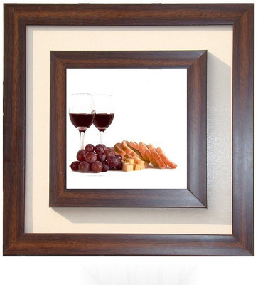 

Lila Painting DVL- S- 718 With Wooden Frame Canvas Art(12 inch X 12 inch)