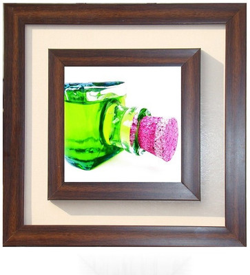 

Lila Painting DVL- L- 411 With Wooden Frame Canvas Art(18 inch X 18 inch)