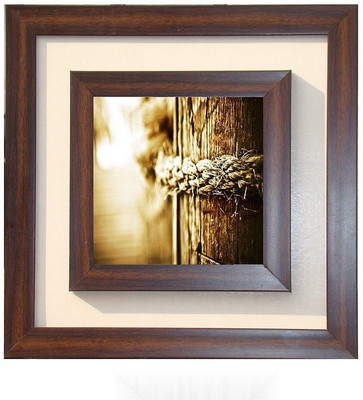 

Lila Painting DVL- S- 400 With Wooden Frame Canvas Art(12 inch X 12 inch)