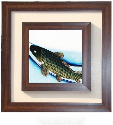 Lila Painting DVL- S- 751 With Wooden Frame Canvas Art(12 inch X 12 inch)