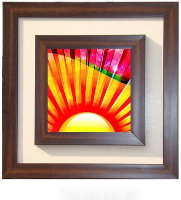 

Lila Painting DVL- S-1091 With Wooden Frame Canvas Art(12 inch X 12 inch)
