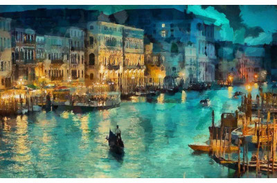 

Tallenge - Beautiful View of Venice - A3 Size Premium Quality Rolled Poster Paper Print(16.5 inch X 11.7 inch, Rolled)
