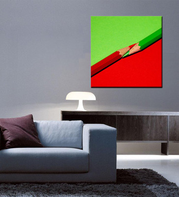 

Tallenge Christmas Collection - Colour Pencils - Gallery Wrap Canvas Art(15 inch X 15 inch, Stretched)